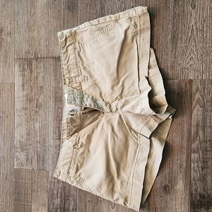 Girls Khaki shorts